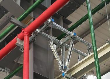 盐城该抗震支架的整体式支吊架结构协调性好